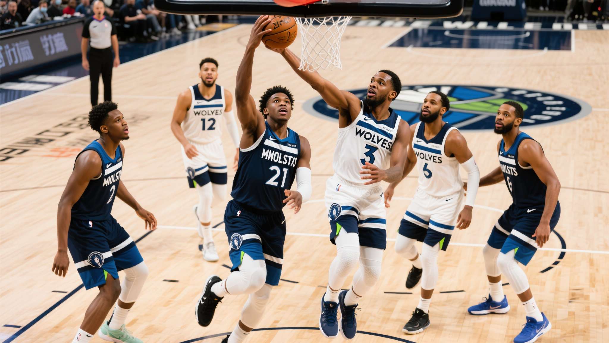 森林狼你太狠了,加时赛打疯了,创造80年NBA独一无二的纪录 为何能获得如此傲人成就?关键还是球队整体状态爆发以及众星齐心协力。在那5分钟内,